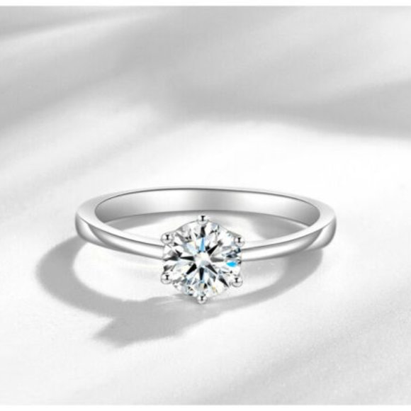 Jewelry - New CZ 925 Sterling Silver Ring